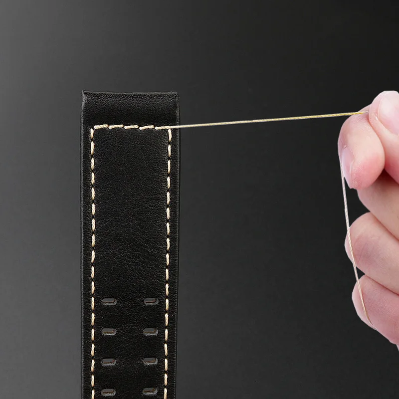 20mm 22mm Genuine Leather with Nails Watchband For Hamilton Khaki H77616533 H70615733 Series Men\'s Watch Band Strap Wristband