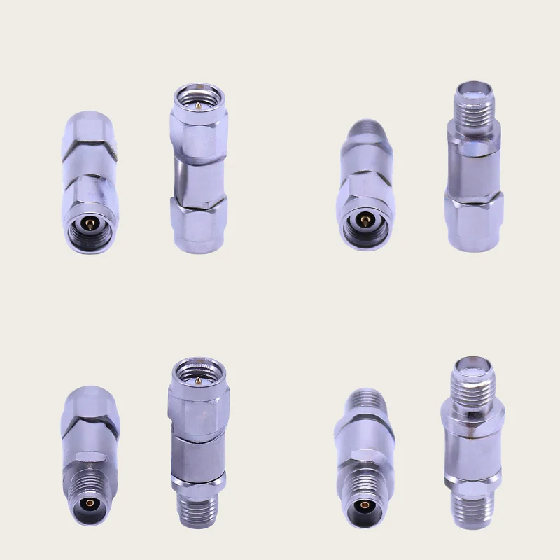 

2.92MM Male to SMA Male Female Millimeter Wave Stainless Steel 26.5G High Frequency Test Adapter