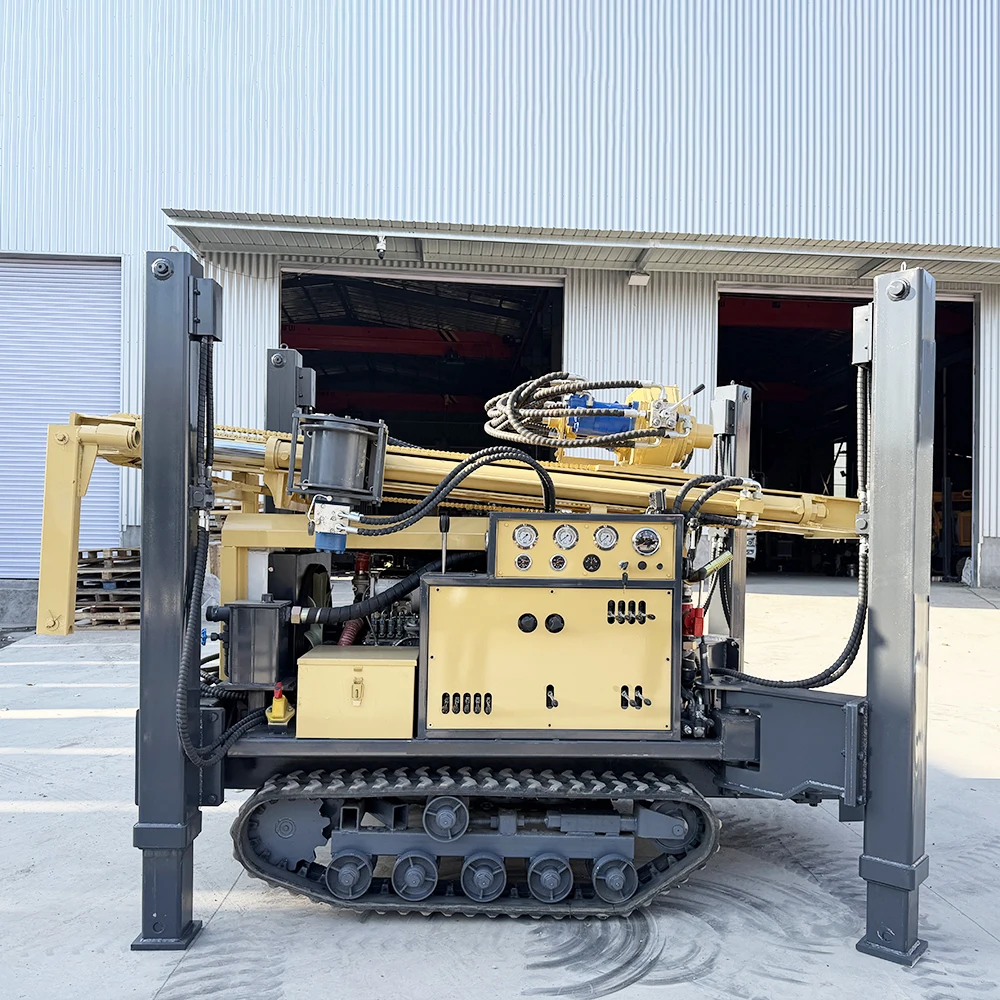 160m Diesel Water Well Drilling Rig for Hard Rock and Soil Formations