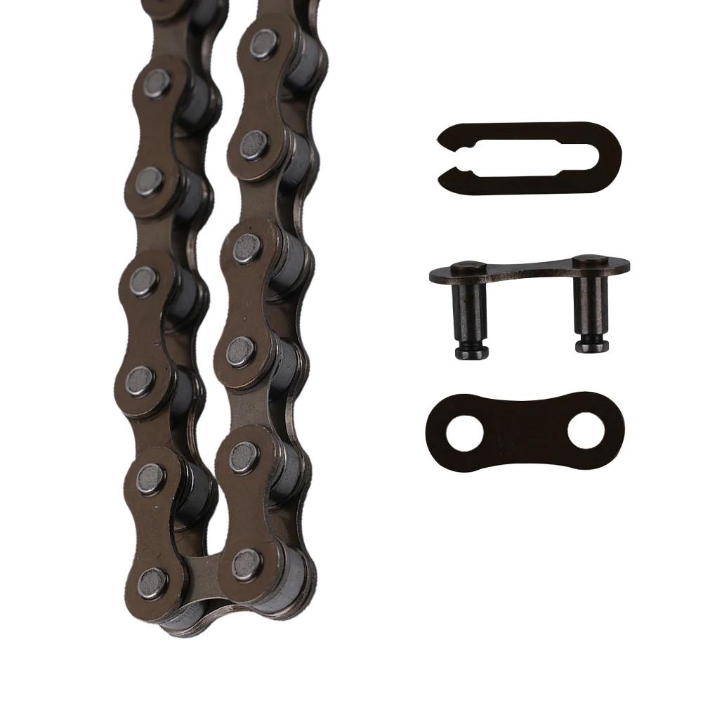 

Single Speed Bike Chain 98114 Links Carbon Steel Construction Easy Disassembly for Efficient Cleaning and Maintenance