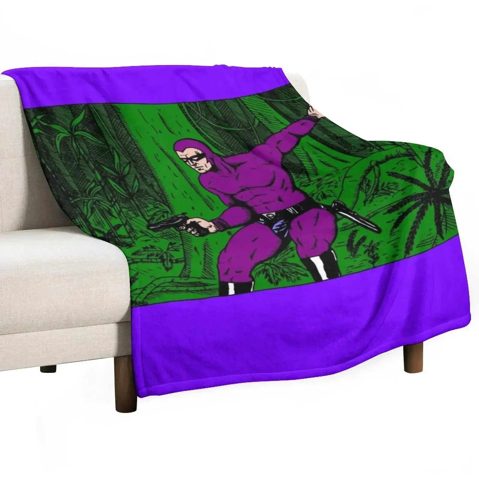 

The Phantom (jungle) Throw Blanket sofa bed Comforter Bed Fashionable Blankets