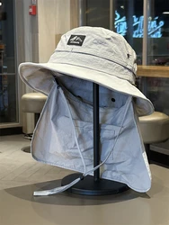 Outdoor Quick-Drying Sun Protection Sun Hat Baby Boy and Girl Summer Breathable Shawl Neck Protection Bucket Hat Alpine Cap