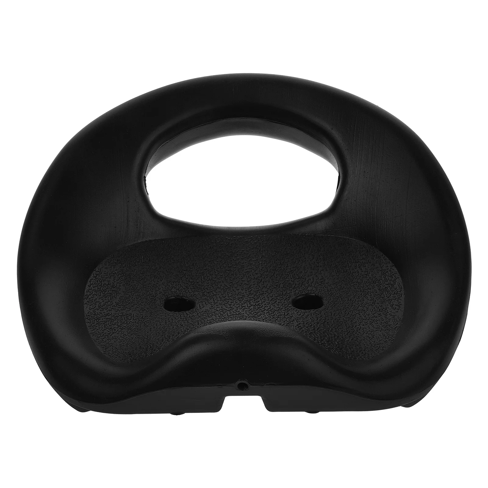 Thickened Black Plastic Tricycle Seat Replacement Kids Saddle Durable Comfortable Universal Fit Adjustable Toddler Bike Saddle