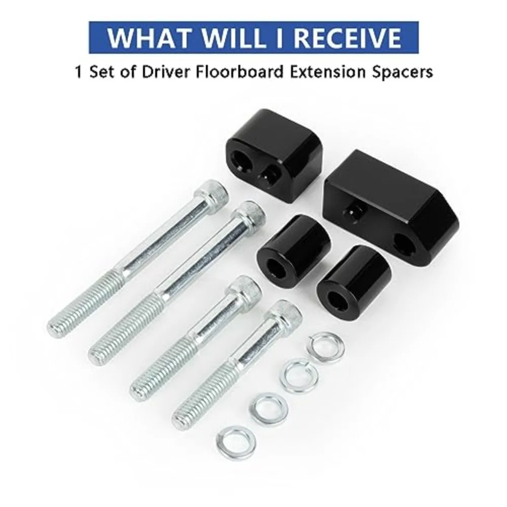 

Удлинители подножек для мотоциклов Harley Touring 2009-2022 FLTR FLHT FLHR FLHX FL и Trikes 2009-2013, выступающие на 1 дюйм