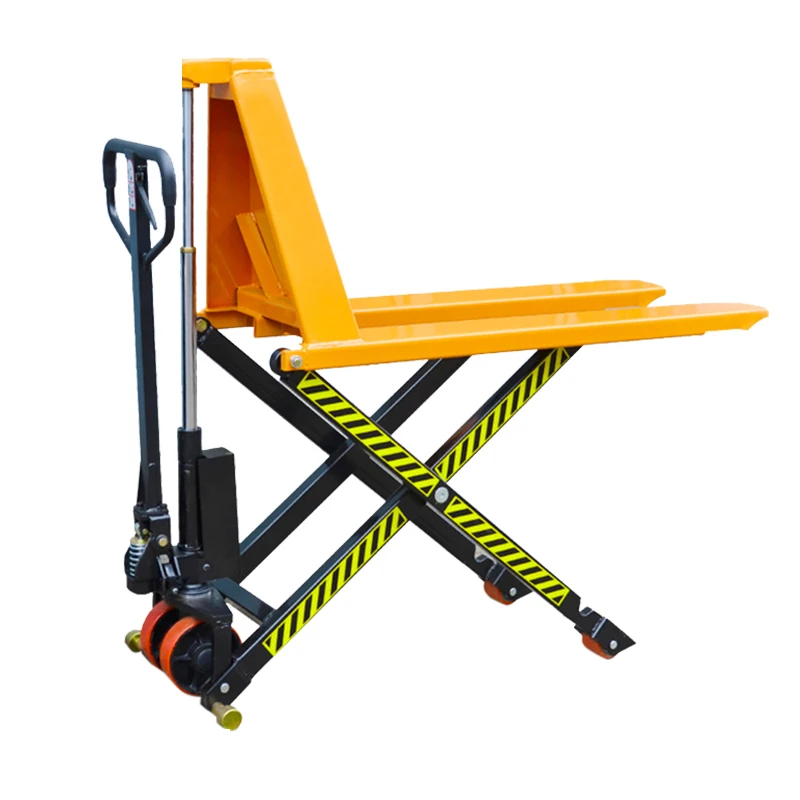 Scissor Lift Pallet Truck Manual Hydraulic Pallet Loader Lifting Platform Forklift High-level Hydraulic Pallet Truck