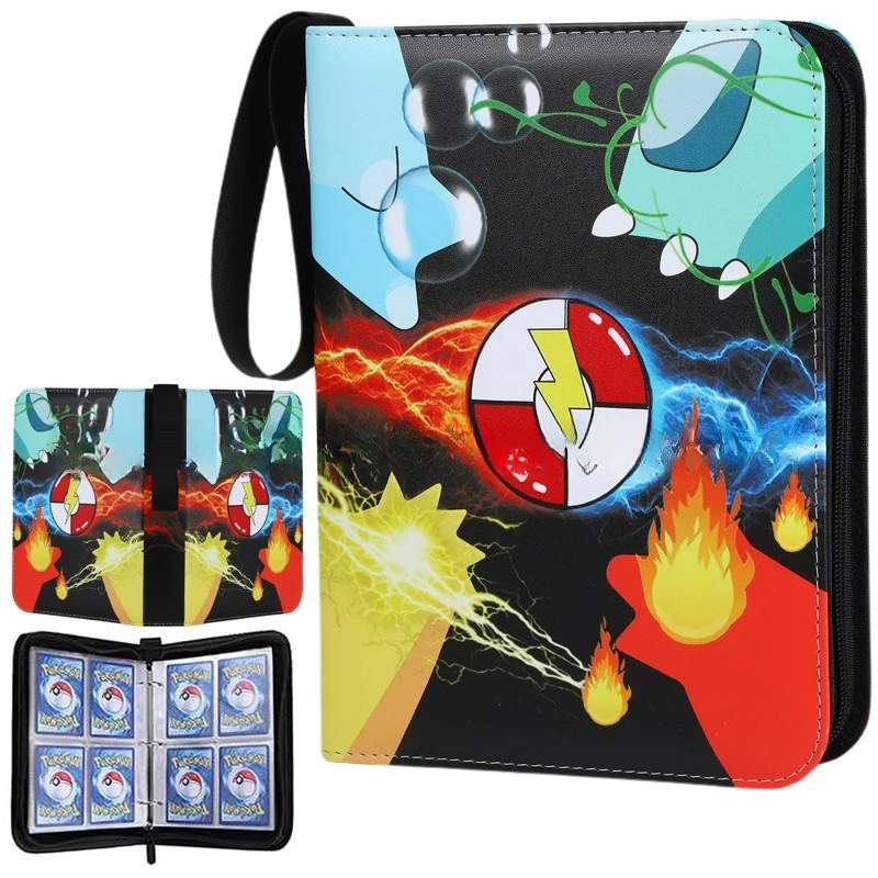 Bandai Pokemon Trading Card Binder Album Pokemon Verzamelmap 400 Pocket Storage Book Collectible Gift for Fans view 5