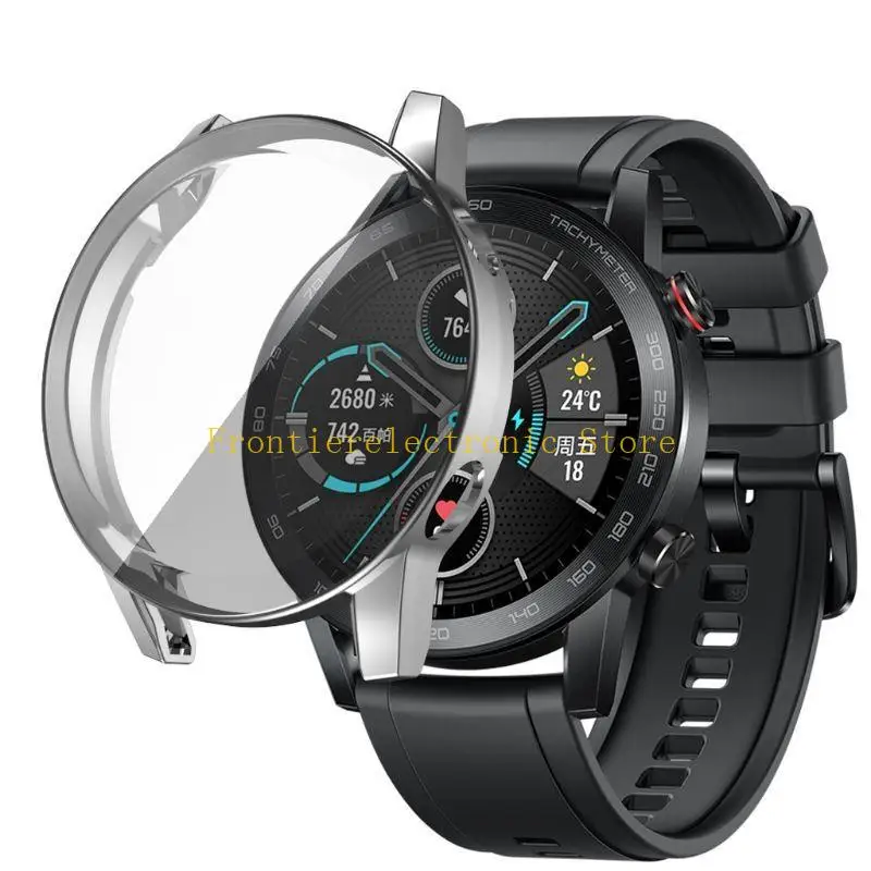 G8DB para 2 46 mm Accesorios reloj inteligente Clear Protector Protector Case