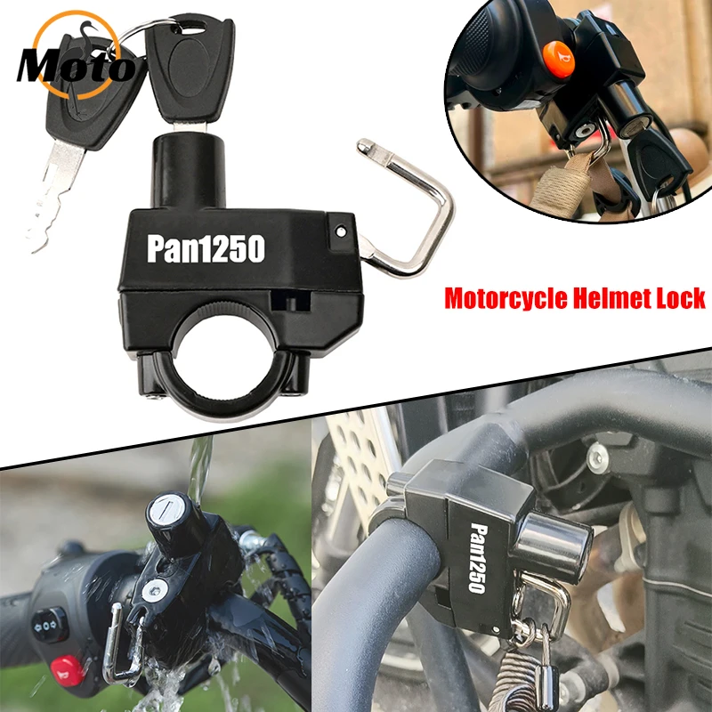 

Для Harley Davidson Pan America 1250 Pan1250 2020-2024 PAN1250 популярные аксессуары для мотоциклов с ЧПУ замок для шлема противоугонный шлем