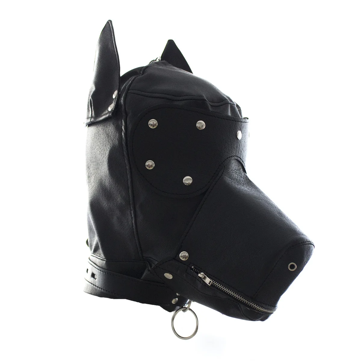 Máscara divertida Unisex, cubierta de cabeza de perro, máscara de baile de club nocturno, máscara de Cosplay de Anime, accesorios de disfraces de