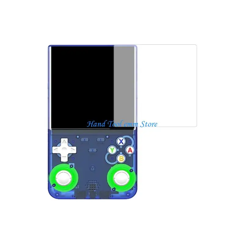H37F صلابة عالية 9H واقي درع من الزجاج المقسى لوحدة تحكم الألعاب R36 بدون فقاعة