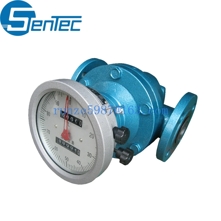 Manufacturers Price Explosion-proof Fuel Diesel Oil Oval Gear Positive Displacement Flowmeter