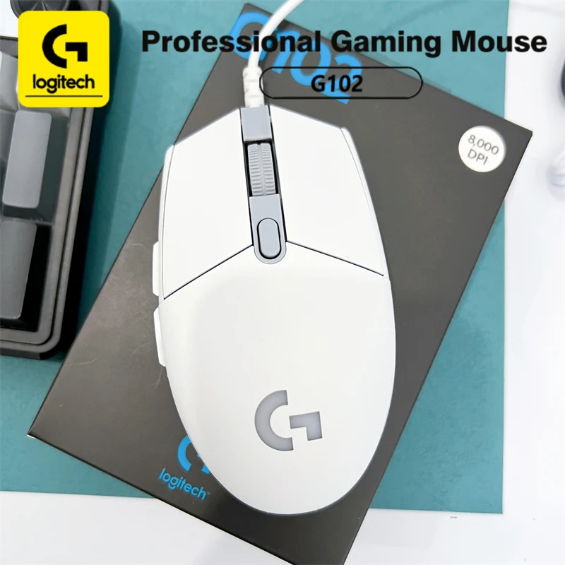 

The Logitech G102/G304 mouse delivers an immersive gaming experience.