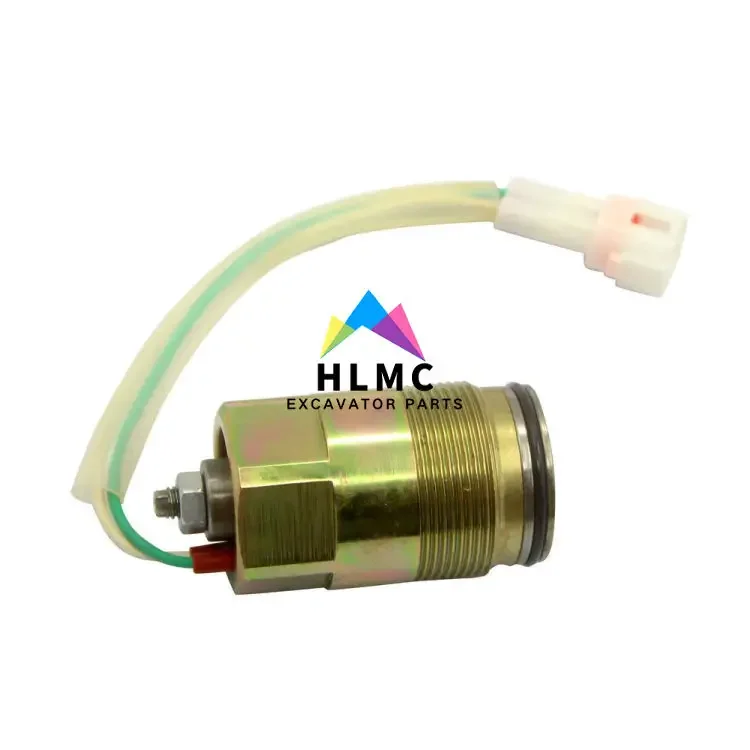 2436R884F1 K3V112 Excavator Hydraulic Main Pump Solenoid Valve Spare Part MC609-7421120 For Kawasaki KOBELCO SK200-1 SK200-2