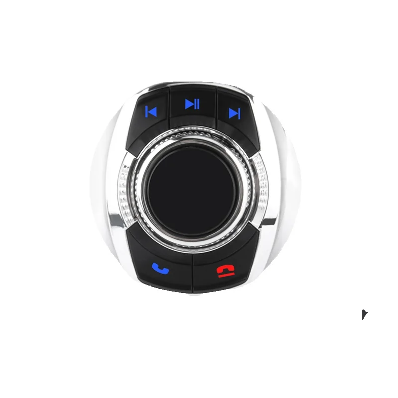 Junsun Universal-Auto-Lenkrad-Steuertaste für Android Autoradio 8-Tasten-Funktionen in Tassenform mit LED-Licht