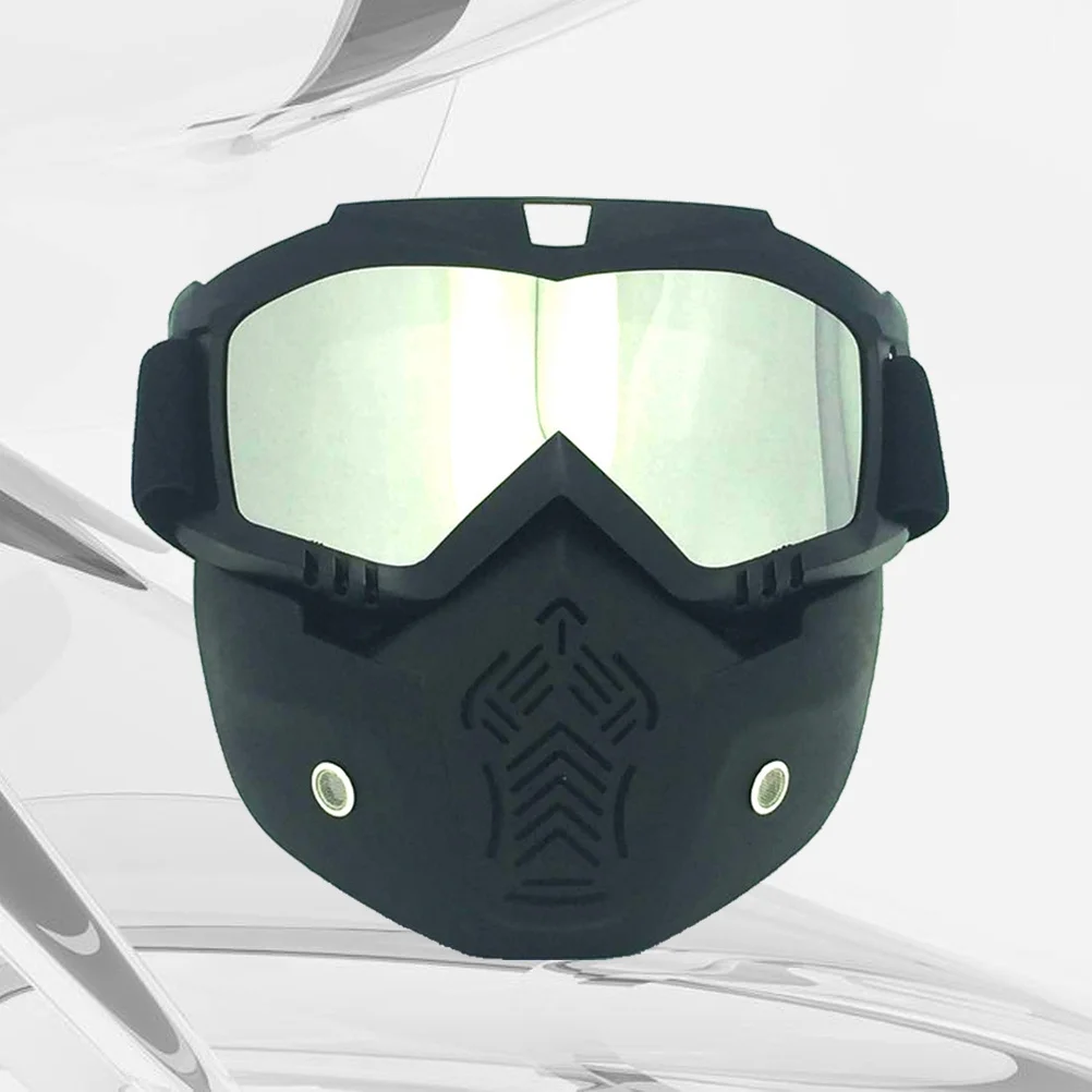 

Windproof Snow Goggles Uv400 Protection Tpu Frame Pc Lens For Ski Snowboard Motorcycle Face Mask Goggles Detachable