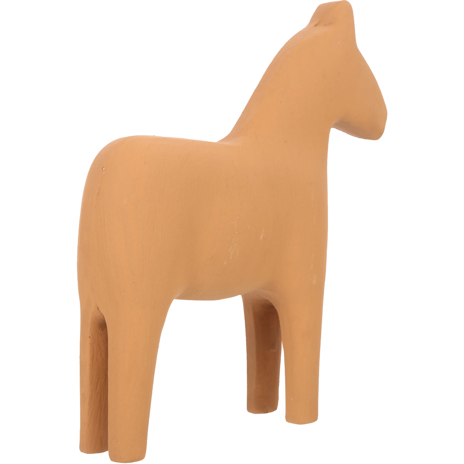 

1pcs Premium Wooden Horse Ornament Desktop Decor Smooth Kids Room Adornment Creative Horse Statue Home Office Bedroom Display