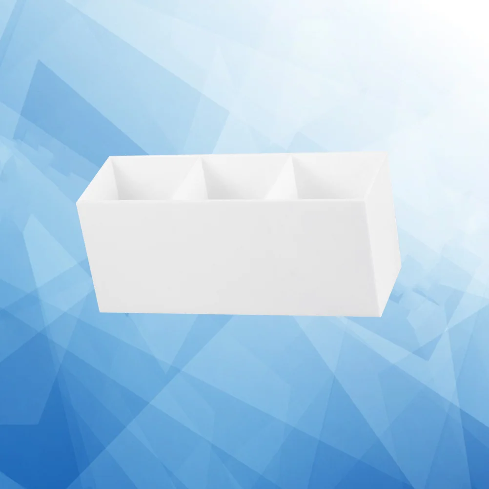 صندوق تخزين مكون من 3 شبكات منظم مكياج متعدد الوظائف لفرش ماسكارا أحمر الشفاه وقلادة وحلقة لسطح المكتب #5