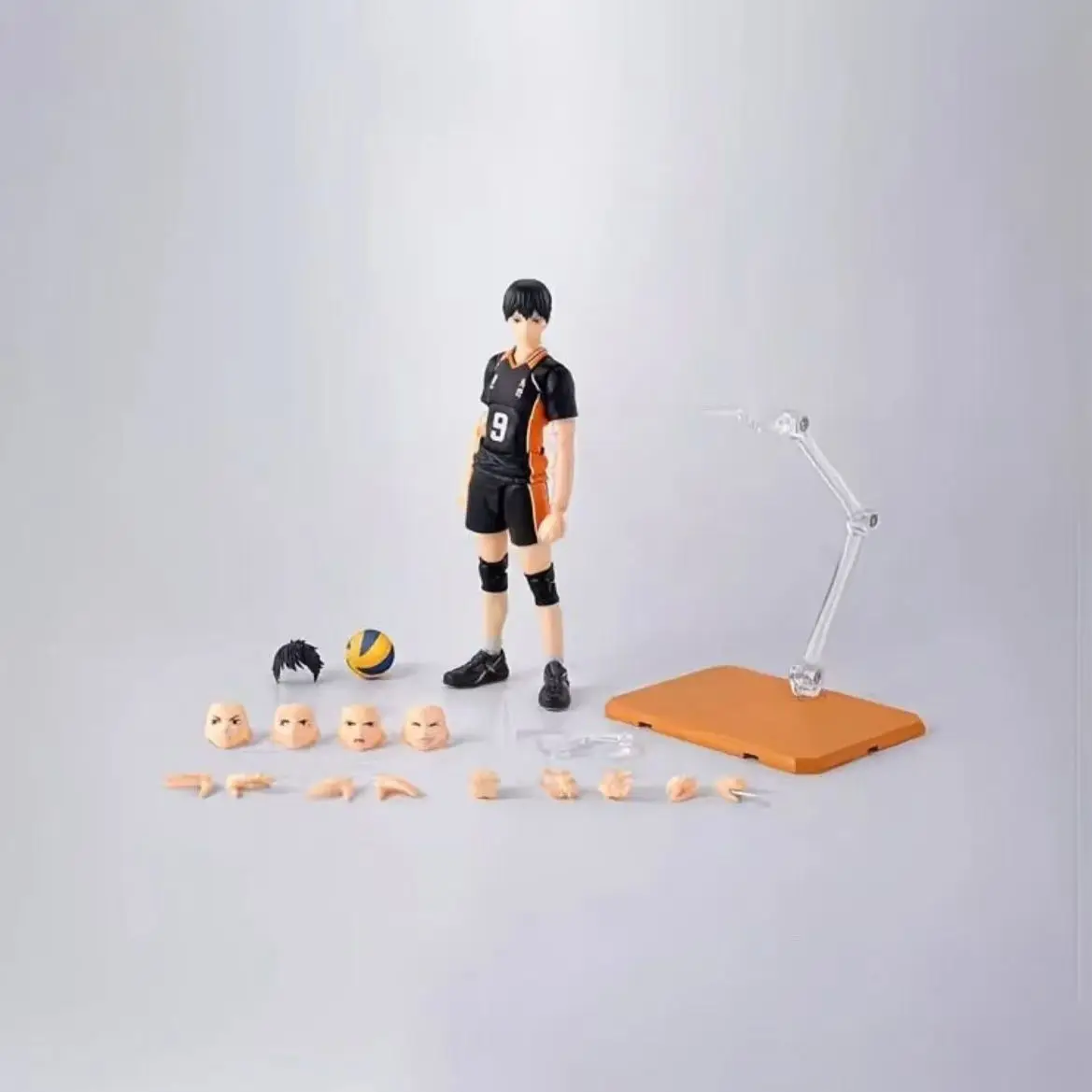 

В наличии: Коллекционная подвижная фигурка Bandai SHF «Волейбол» — Кагеяма Тобио в форме команды Карасуно, готовая к выставке, подарок для коллекционеров.
