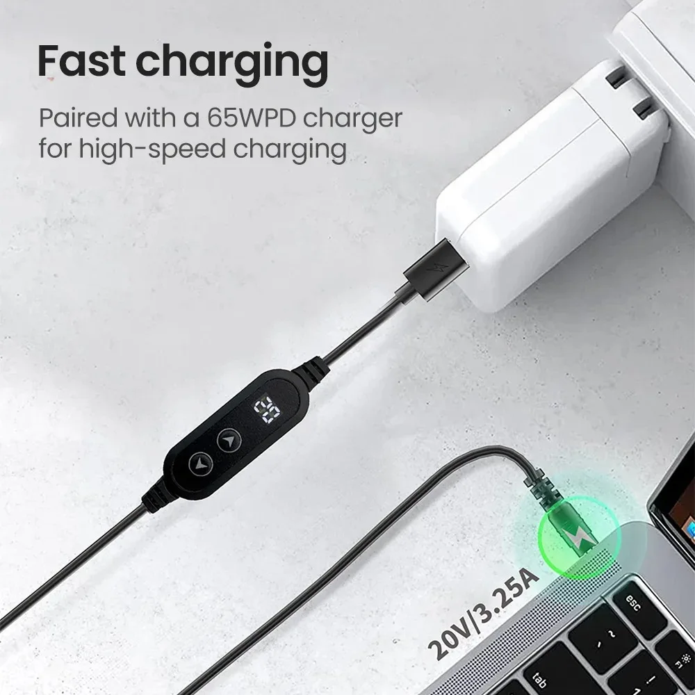 USB C to DC Power Boost Cable Type C To DC Fast Charging 5V To 12V Boost Converter Cable Adapter For Wireless Router TV BOX
