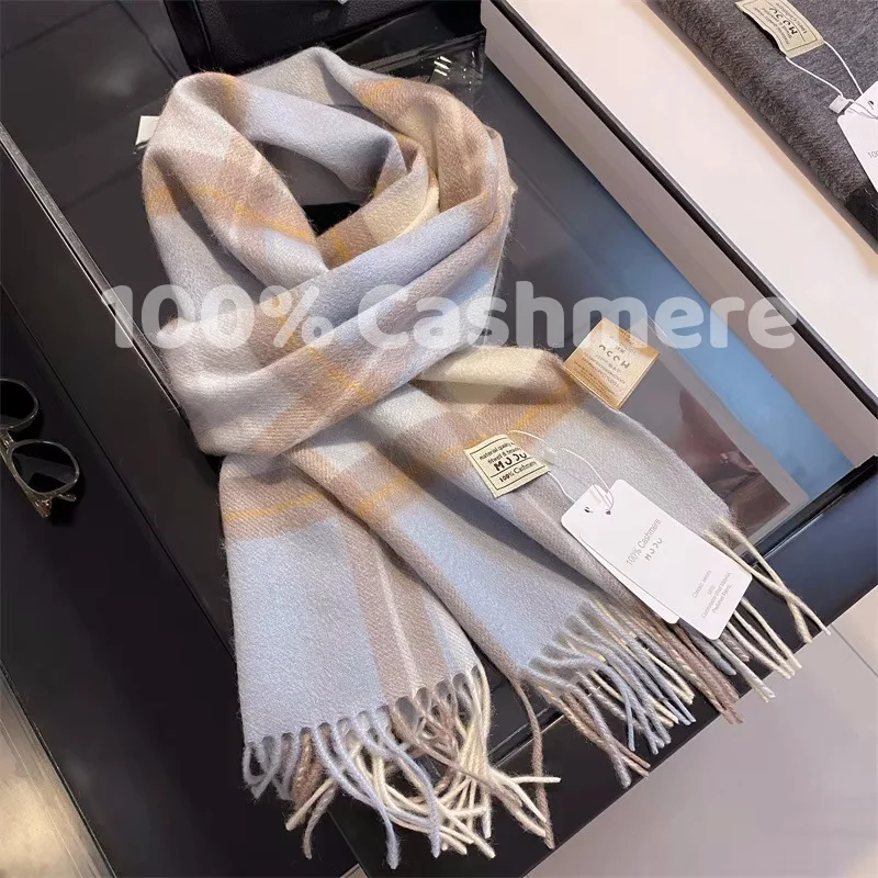 

Зимний дизайн из 100% кашемира, шерстяной шарф из пашмины для женщин, теплые толстые шали и накидки, женский глушитель с кисточками Bufanda Echarpe