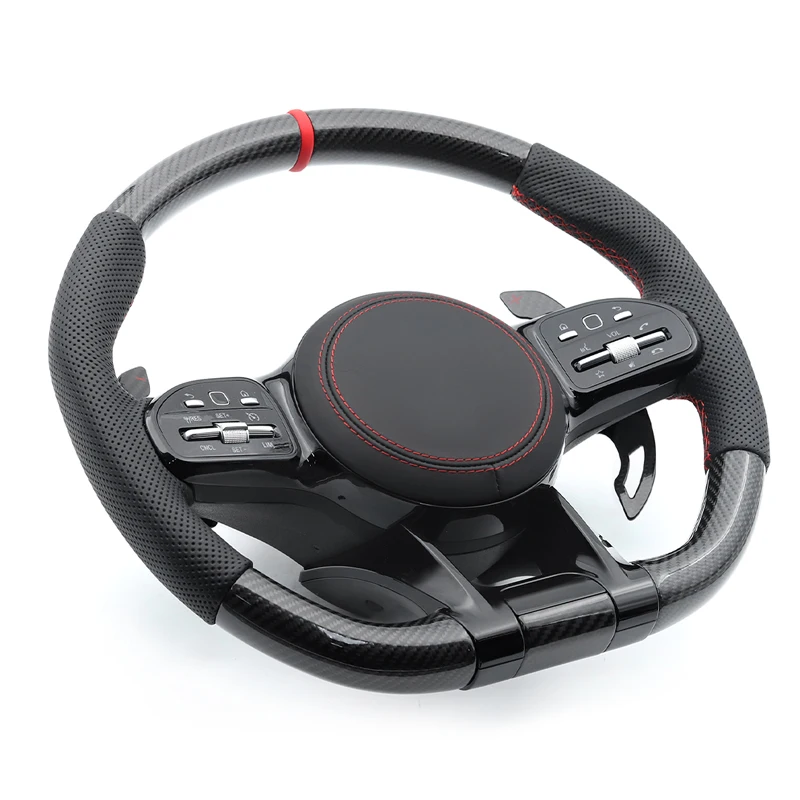 new Carbon Car Steering Wheel for Mercedes-Benz AMG A C E G V Class W204 W205 W206 W213 W217 W221 W222