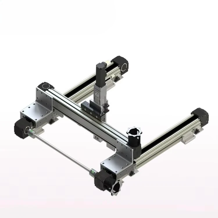 Linear motion timing belt electric sliding table linear guide module