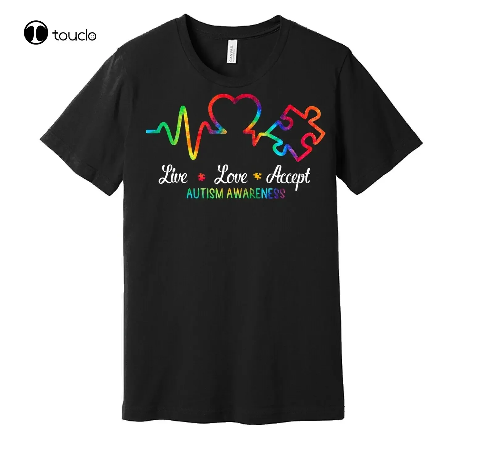 Autism Awareness Love Heartbeat 2021 Support Proud Mom Dad Grandmother Shirt i love my boyfriend shirt
