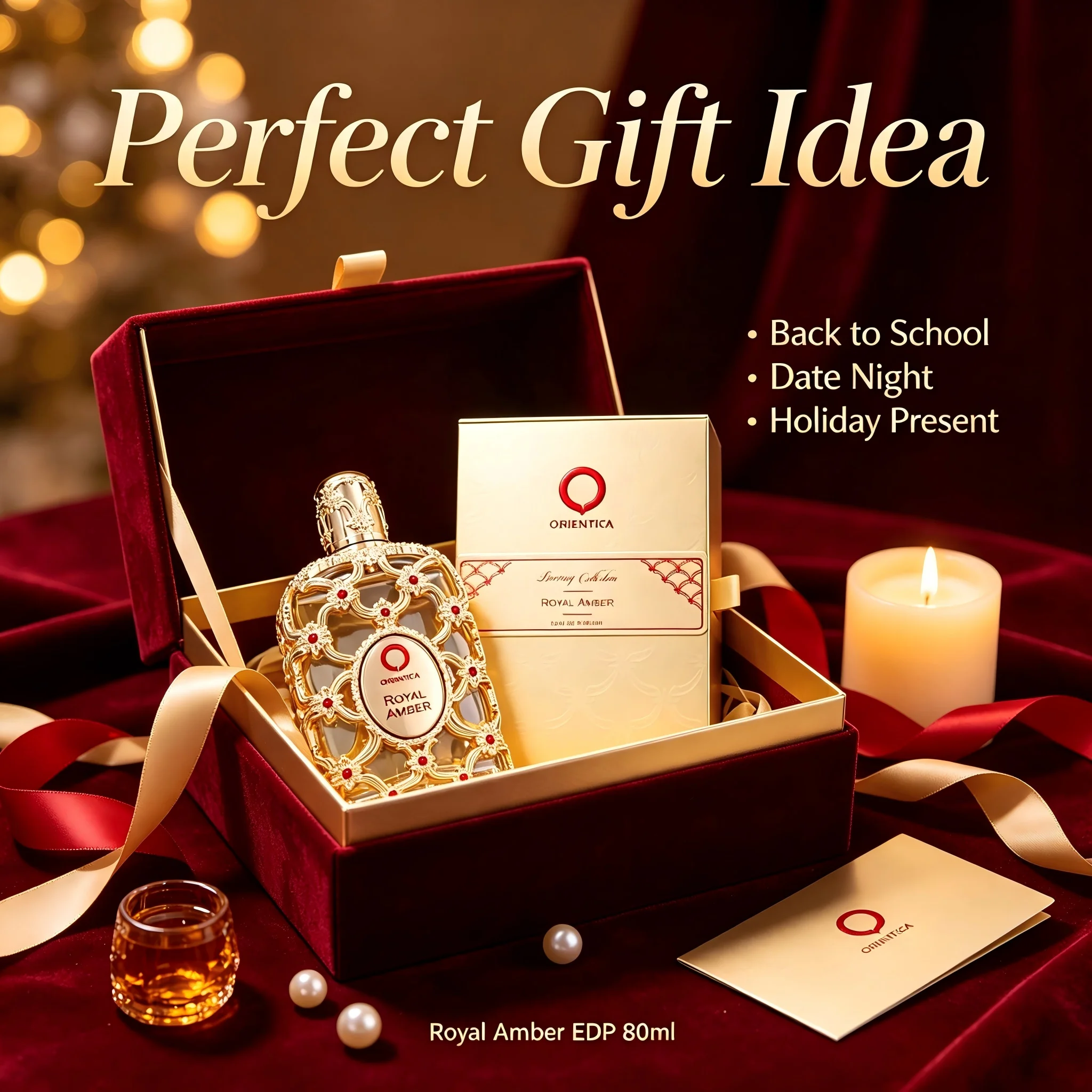 Orientica Royal Amber EDP 80ml - Women'S Fashion Quick Delivery recensione e prezzo