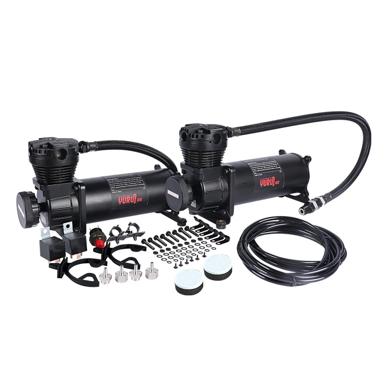 12v air Suspension Compressor Kit for Cars Tire Inflator for Inflatable airbag Tire Best Quality for Car