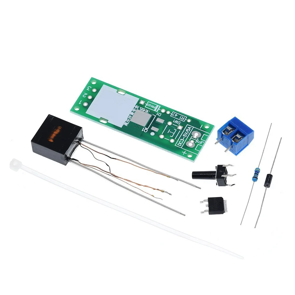 2pcs Arc Lighter DIY Kit Electronic Cigarette Igniter High Voltage Pulse Generator for Soldering Project