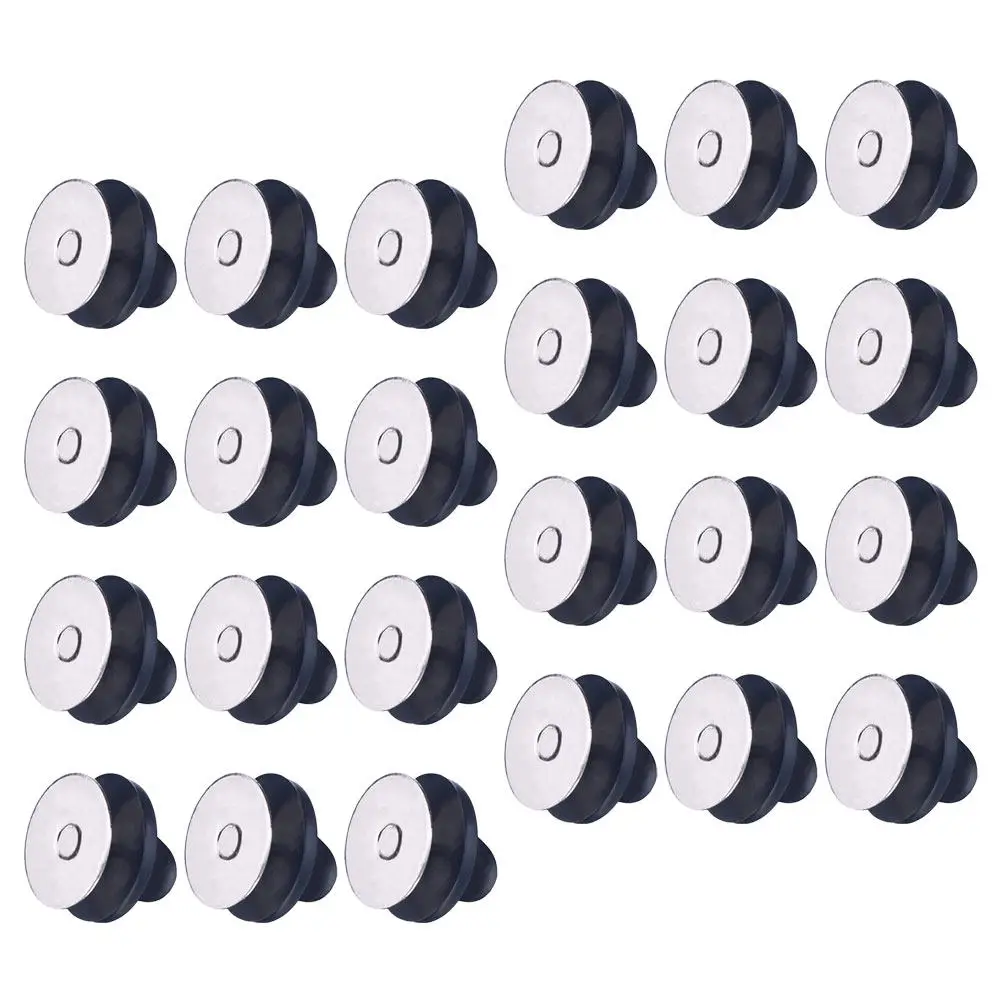 

100Sets Lapel Pin Backs Rubber Clutch Backing Flat Round Needles DIY Craft Replacement Badge Safety Pin Keepers Professional Tie