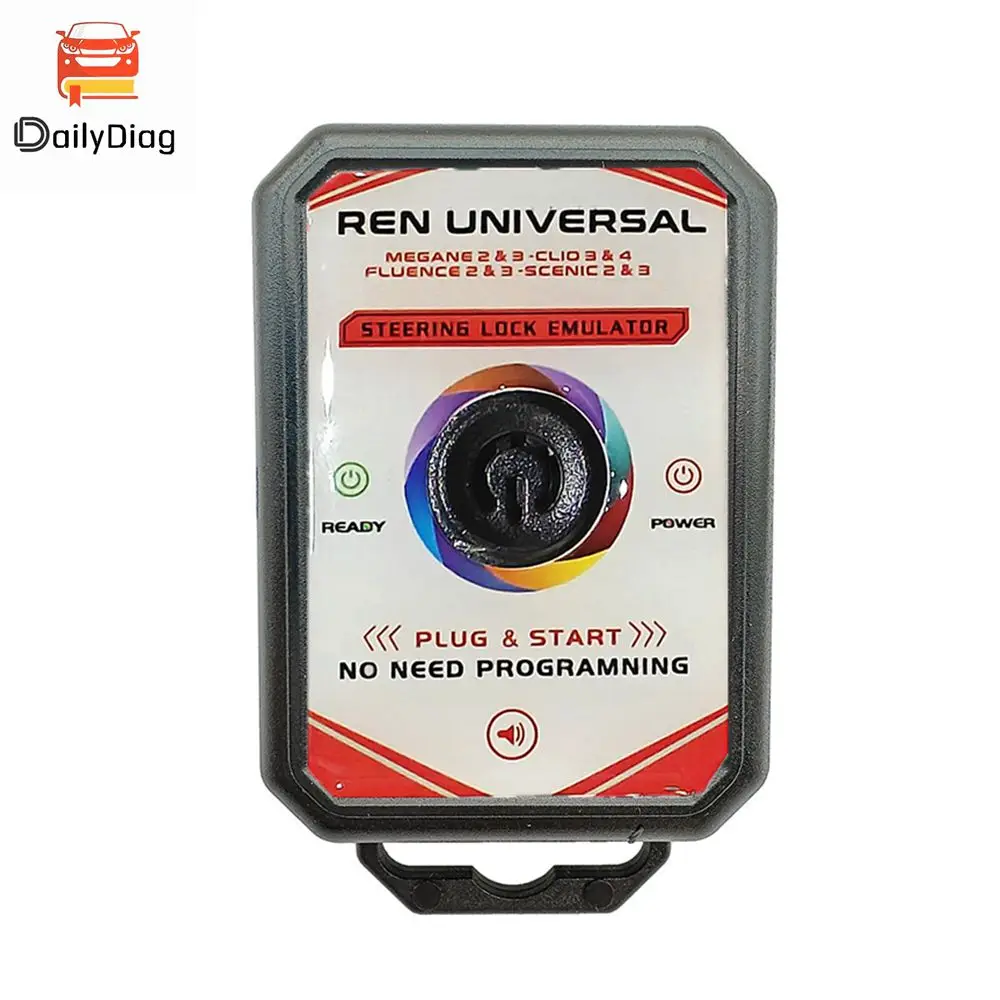 Newest for RENAULIT ELV LOCK Samsung Universal Steering Lock Emulator Simulator ESL ELV Plug & Start with Lock Sound