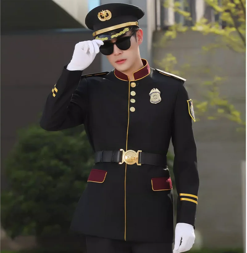 Spring and Autumn Fashion Image Post Property Sales High end Security Guard Uniform Jacket