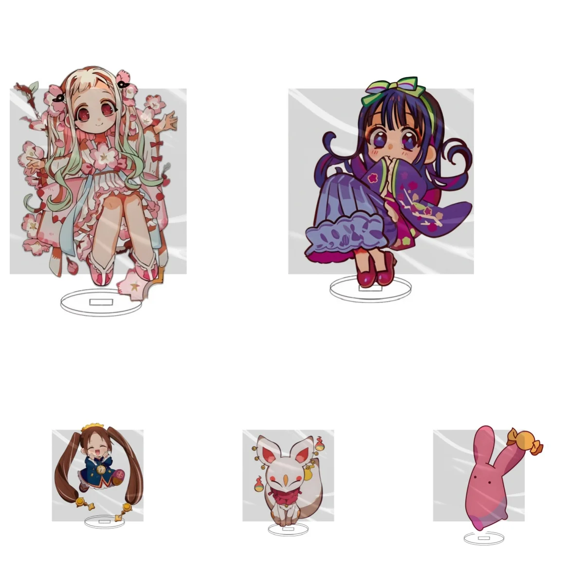 

10CM Anime Toilet-bound Hanako-kun Acrylic Stand Ornaments Rumi Zoey Mira Decorations cosplay Accessories Christmas Gifts