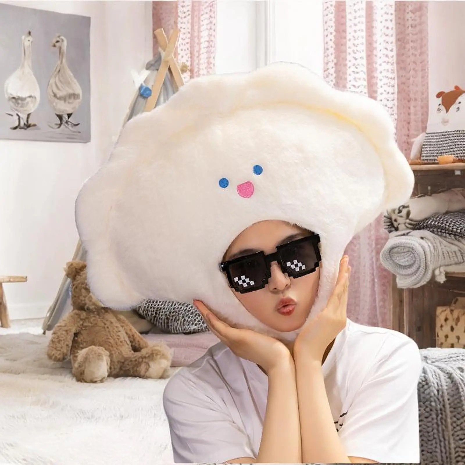 Voedsel kostuum hoed schattig cosplay prop voor verjaardagscadeau feestartikelen voor vrouwen kinderen