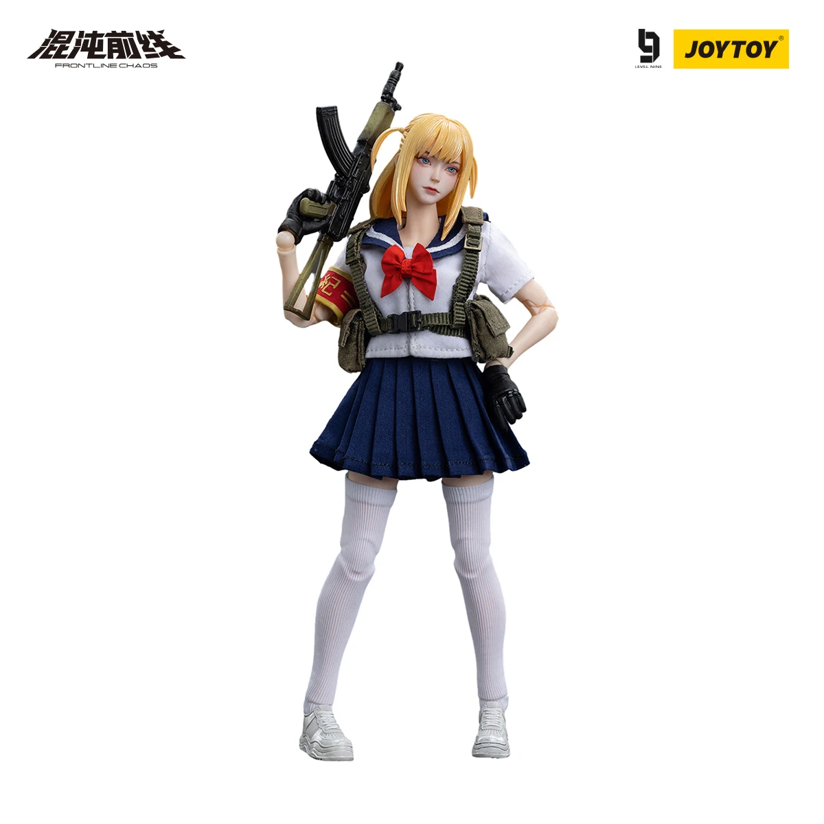 JOYTOY LEVEL NINE 1/12 Action Figures Anime 16.5cm FRONTLINE CHAOS AMY DORA  XENA Collection Anime Girl Figures Model Toys