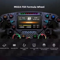 MOZA Racing FSR2 Formula Wheel 280mm Formula Wheel, Built for Ultimate Racing 4.3-inch Touchscreen LCD display