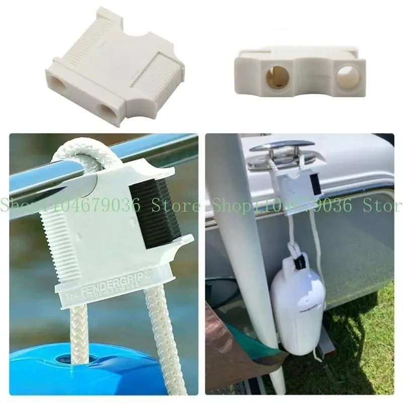 652F Marine Accessory Universal Marine Bumpers Adjuster Quick Release and Line Boat Clip Hanger