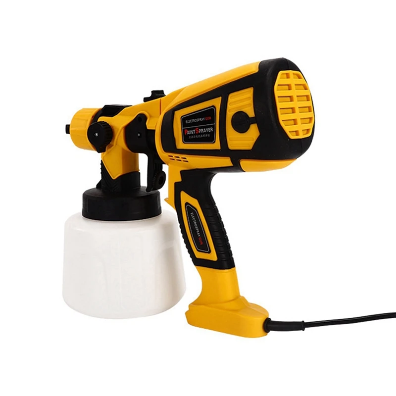 

A81M New 850W Paint Sprayer,Electric Spraylacquer Painting Tool 1400Ml Container,3 Nozzles,For DIY&Home Projects(CN-6000) US Plu