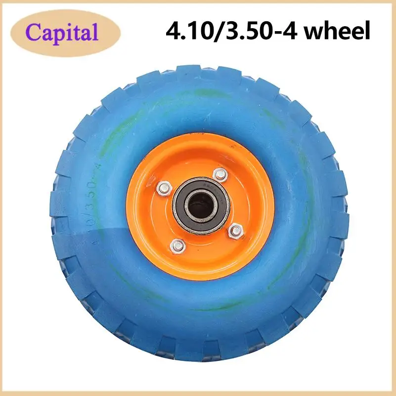 

4.10/3.50-4 Pneumatic Tire wheels 10 Inch For Electric Tricycle Trolley Scooter Warehouse Car tire Replace