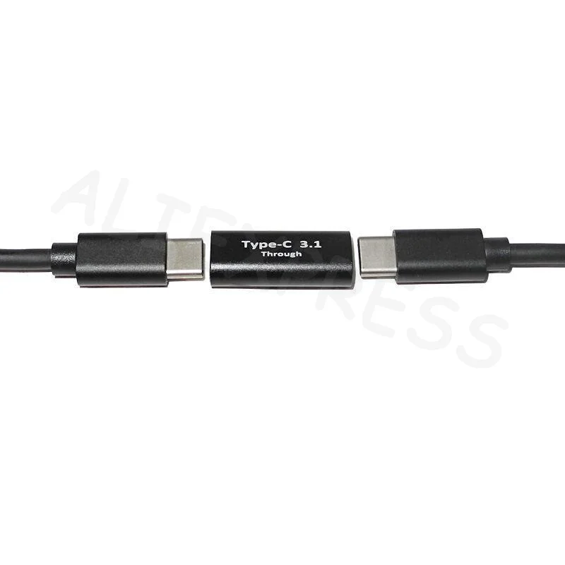 USB C Female To Female Adapter USB C 3.1 Coupler For Connecting Two Type C Cable For Phone Tablet And Extension Connector