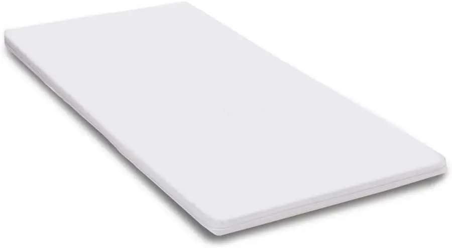 90 x 190 cm, comfort relax, orthopedisch, wit, 8 cm, hypoallergeen en anti-mijt, 15 jaar garantie