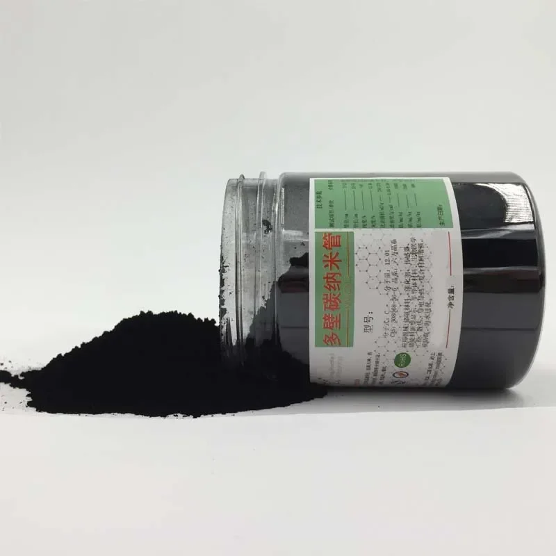 MWCNTS Nano Multi-Walled Carbon Nanotubes Powder 3-15nm Conductive Composites Heat Conduction Materials for Electronics