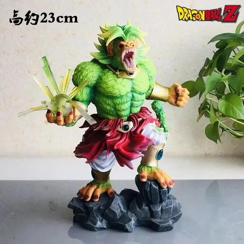 

24cm Dragon Ball Anime Figure Super Saiyan Gk Great Ape Form Broli Pvc Action Desktop Model Dolls Toys Boys Birthday Gifts