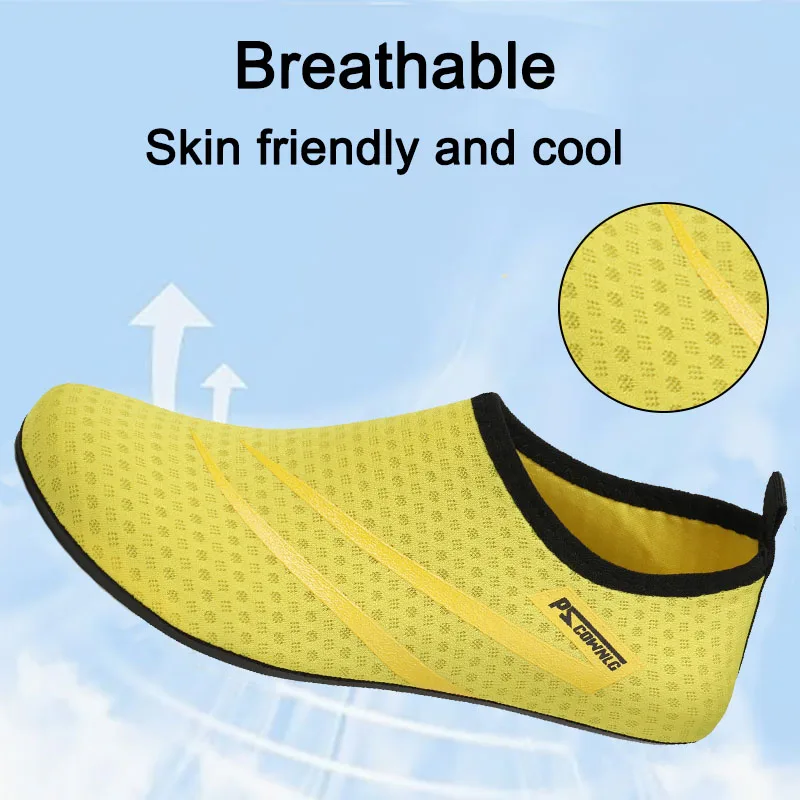 Casual non-slip sneakers Swimming dive socks Summer beach comfortable breathable flats Beachfront water shoes unisex image 4