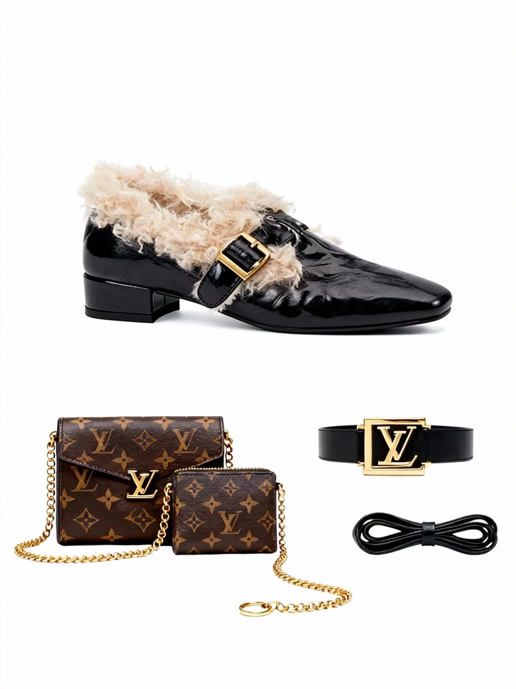 

Bloomsteps Women's New Genuine Leather Mary Jane Shoes with Single Buckle Strap, Fleece Lined, Perfect for Matching Skirts and F