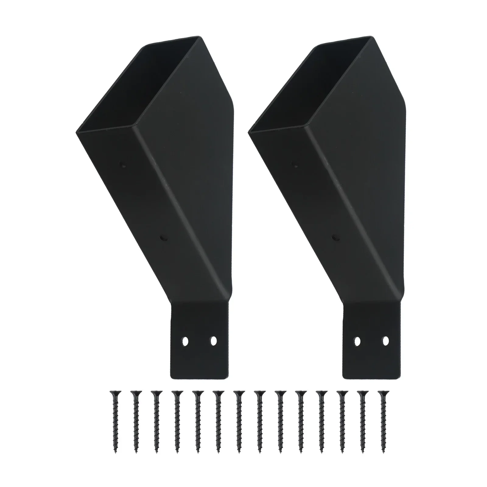

Iron Pergola Brackets Heavy Duty Connectors 2mm Thick Construction Complete Set Heavy Duty Long-lasting DIY Projects