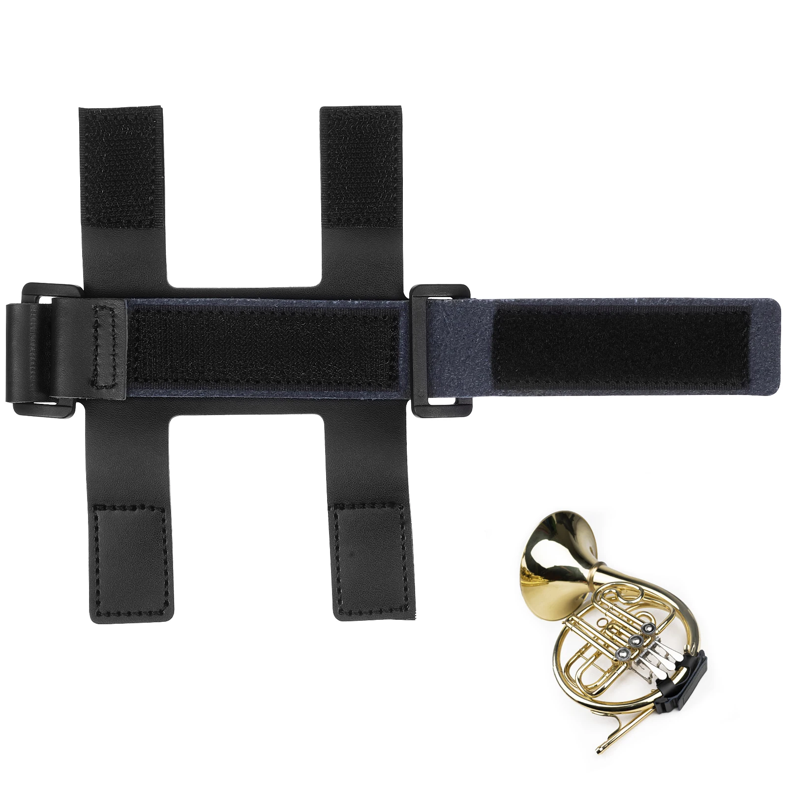 

French Horn Hand Rest for Strap Brace Accessories Thin Grip Pu Handle Holding Holder Accessory