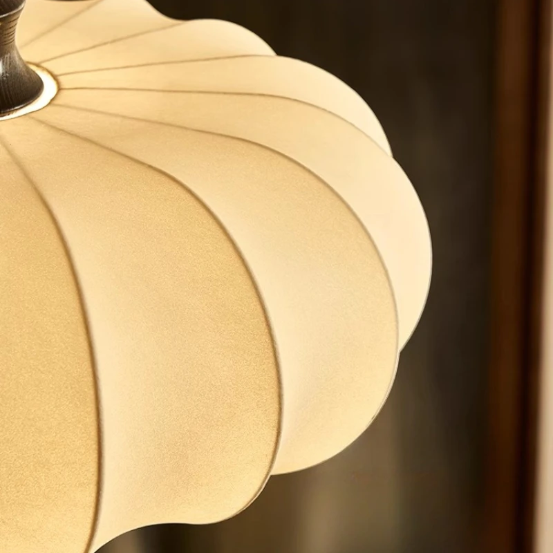 竹スタイルのフレンチレトロヴィンテージベッドルームシャンデリア、木製スタイル、マスターベッドルーム、ダイニングルーム、書斎照明器具