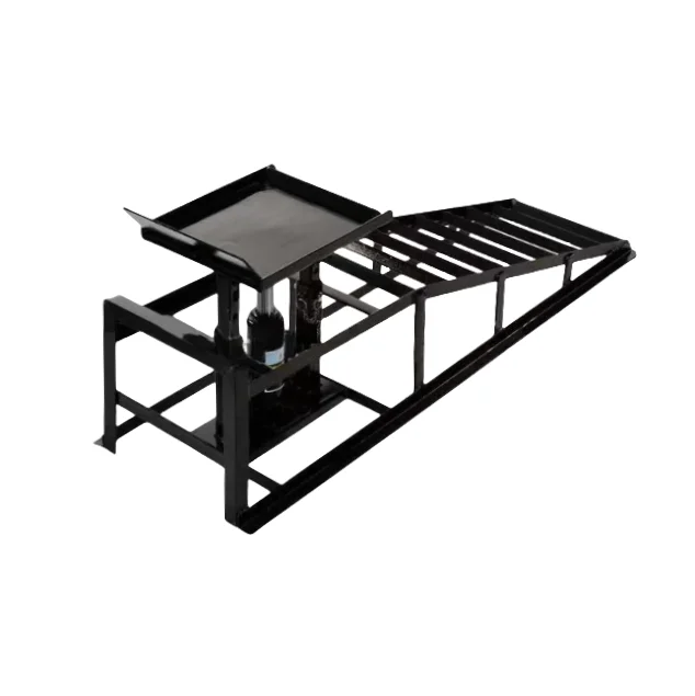 High Quality Car Ramp Low Profile Service Ramps Truck Trailer Garage Automotive Hydraulic Car Lift Repair Frame view 3